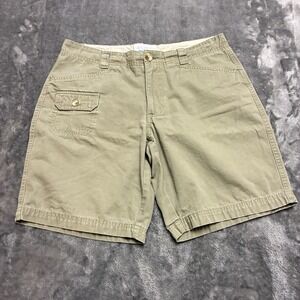 Columbia Cargo Hiking Shorts Womens Sz.8 Lightweight Green Khaki 8" Casual‎